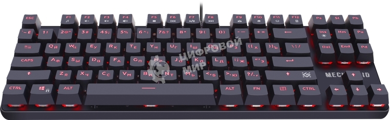 Клавиатура проводная Defender MECHANICAL MECHANOID GK-581 RU BLK