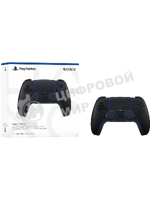 Геймпад Sony PlayStation 5 DualSense Wireless Controller CFI-ZCT1W черный (PS719827696)