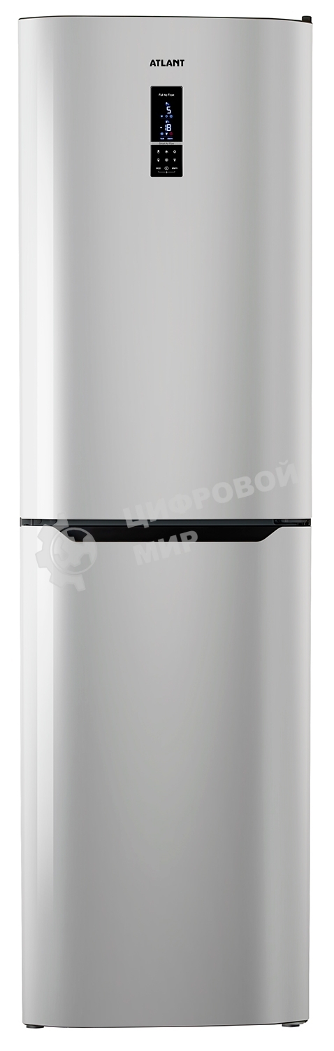 Холодильник Atlant ХМ-4625-189-ND серебристый двухкамерный 211/125л морозилка снизу, No Frost