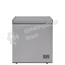 Морозильный ларь Бирюса Б-M155KX, металлик, 145л