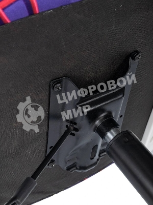 Кресло Domfy DK X-ROOM WH фиолетовый Sticks 08 крестов. пластик пластик белый