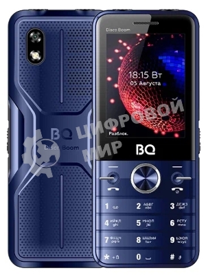 Мобильный телефон BQ 2842 Disco Boom синий/черный