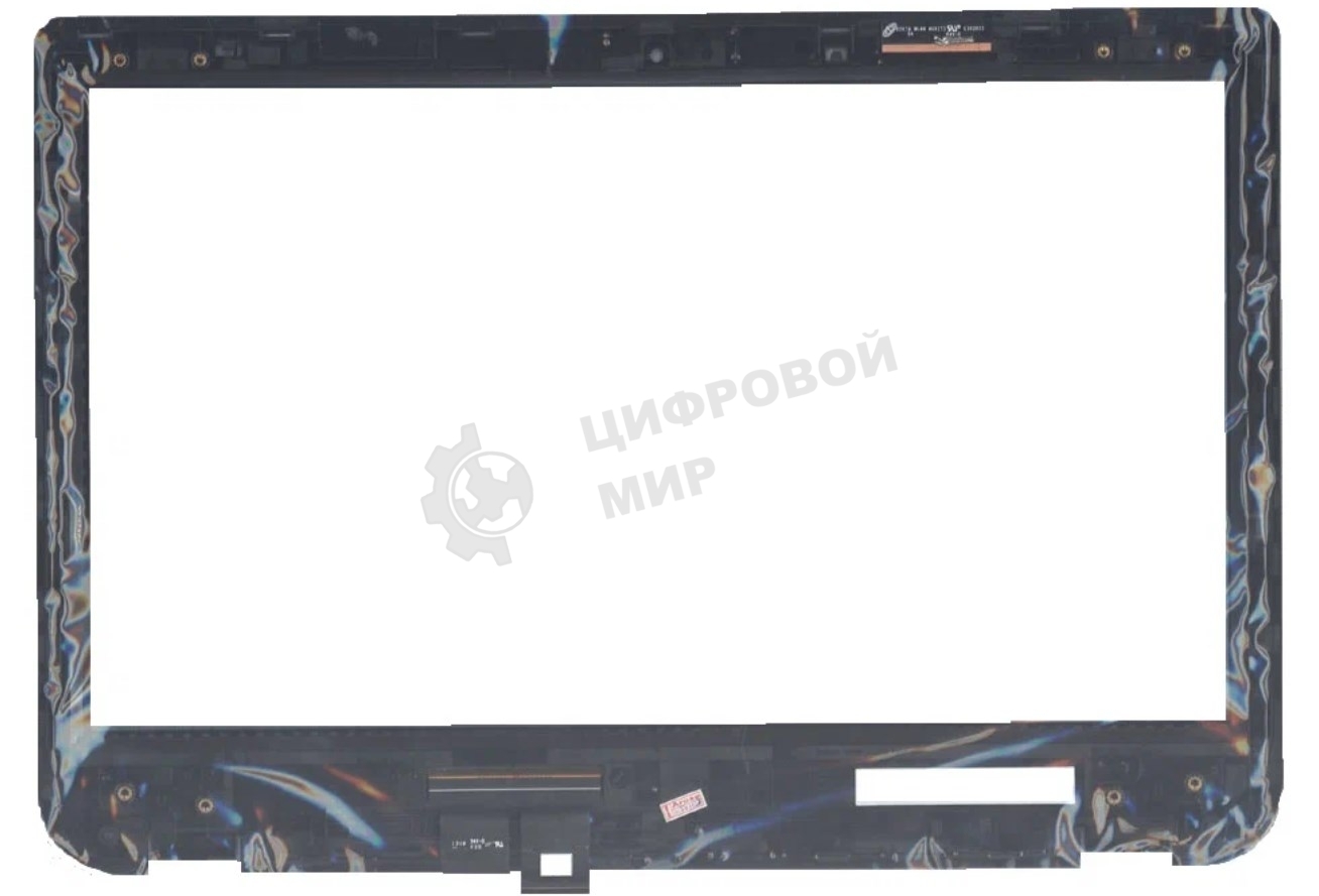 Сенсорное стекло (тачскрин) для Toshiba Satellite U40T S40T, черный с рамкой