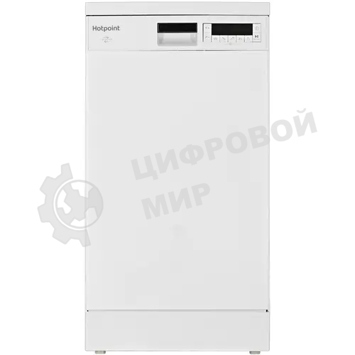 Посудомоечная машина HOTPOINT HFS 1C57, белый, 44.8 см, 10 компл., 49 дБ, класс A