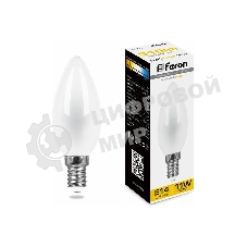 Лампа светодиодная Feron LB-713 11W 230V E14 2700K матовая