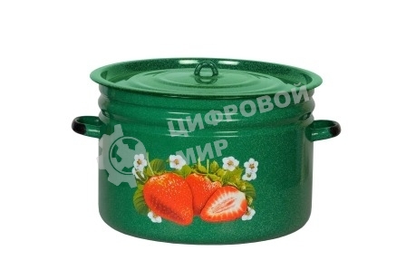 Бак 24 л 1с29с Клубника садовая, изумрудный с зерн.