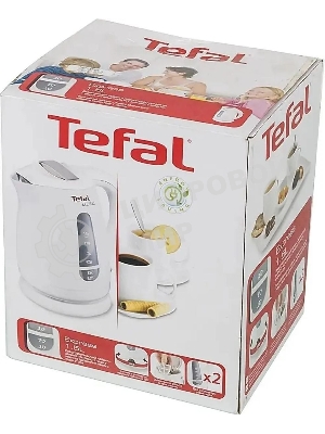 Чайник электрический Tefal KO29913E 1.5 л, 2200 Вт, белый (корпус: пластик)