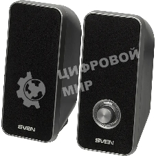 Акустическая система 2.0 SVEN 325, черный, USB, мощность 2x3 Вт(RMS) SVEN 325, черный, USB, акустическая система 2.0, мощность 2x3 Вт(RMS)