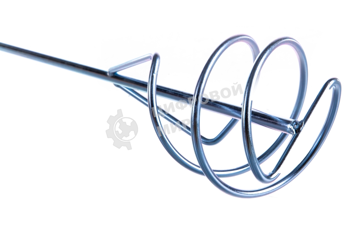 Миксер для песчано-гравийных смесей Denzel, 100 х 450 мм, оцинкованный, хвостовик SDS Plus