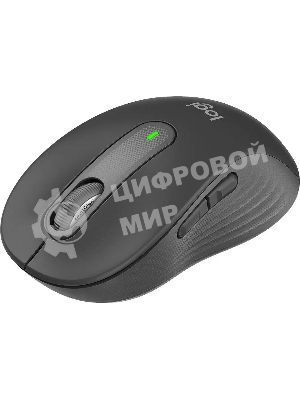 Мышь беспроводная Logitech Signature M650 графитовый, 4000 dpi, радиоканал, Bluetooth, USB, кнопки - 5