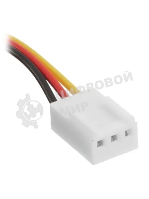 Вентилятор для корпуса 5bites FB12015S-12L3 черный, 120 x 120 x 15 мм, пластик, 1200 об/мин, 27 дБ, 3 pin