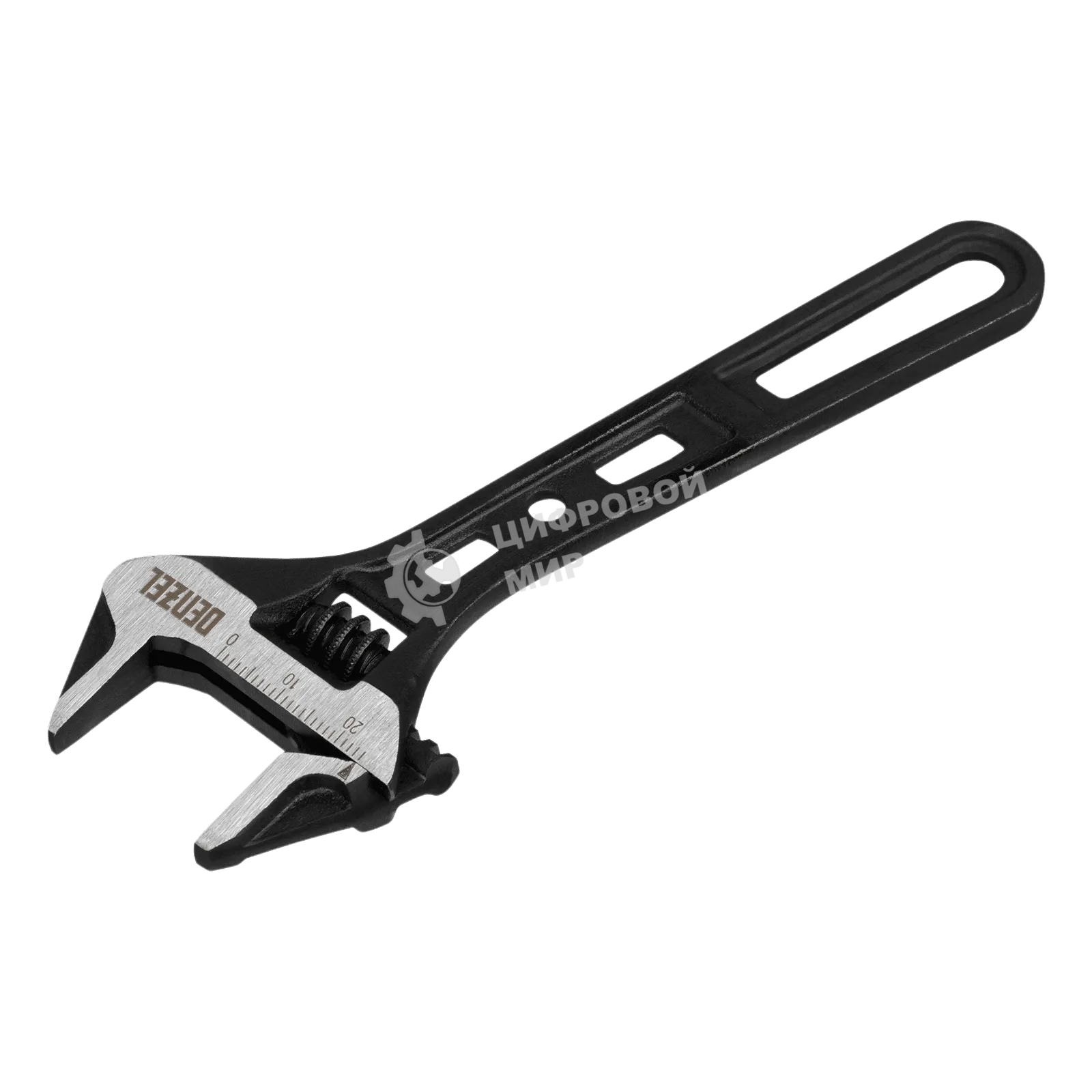 Ключ разводной Denzel 150 мм, CrV, кованый