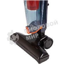 Пылесос вертикальный Endever SkyClean VC-294 черный/оранжевый, питание от сети, 120 Вт, уборка сухая, пылесборник 1.5 л