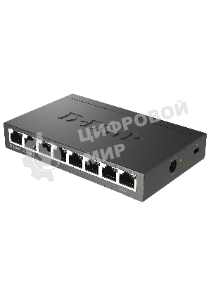 Коммутатор D-Link DGS-1008D/R1A, 8×1 Гбит/с, неуправляемый
