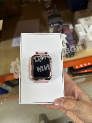 (Из ремонта) Умные часы HUAWEI KIDS 4 PRO ASN-AL10 PINK [Cм.описание!]