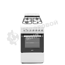 Комбинированная плита REEX RPF-50 WH 4 Газовые конфорки Электрическая духовка