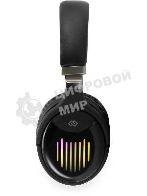 Беспроводные/проводные наушники Digma BT-16 черный, накладные, Bluetooth + проводной, складная конструкция, до 10 ч