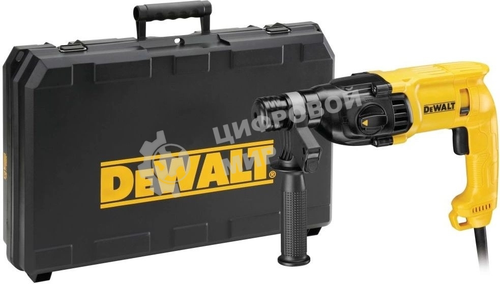 Перфоратор DeWalt D25033K-QS SDS-plus уд.:2.1Дж (кейс в комплекте)