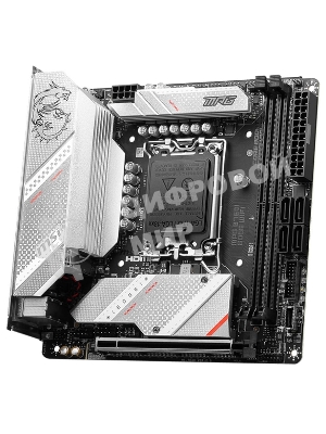 Материнская плата MSI MPG B760I EDGE WIFI, LGA 1700, Intel B760, 2xDDR5, 4xSATA, 2xM.2, 1xPCIe 5.0 x16, 1xHDMI, 1xDP, 1x 2.5Gb LAN, 4xUSB-A 3.2 Gen 1, 1xUSB-A 3.2 Gen 2, 2xUSB-A 2.0, 1xUSB-C 3.2 Gen 2, 3x3.5 мм, 7.1, Mini-ITX