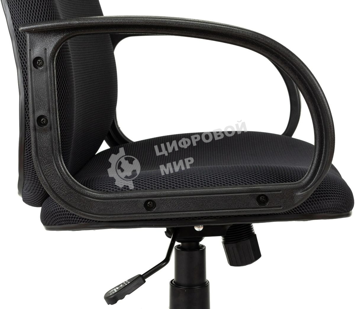 Кресло руководителя Бюрократ CH-808AXSN/TW-12 серый TW-12