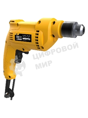 Дрель сетевая Deli DL-DZ10-E3 (500Вт, 0-3300об/мин, ключевой патрон 10мм, картон)