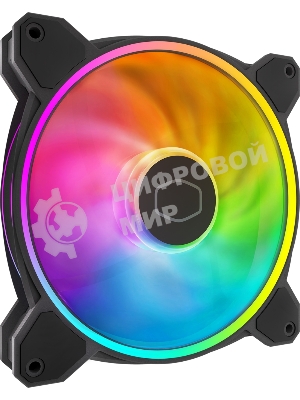 Вентилятор для корпуса 1 Ватт MasterFan MF140 Halo2