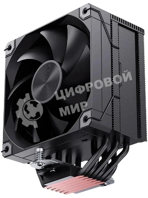 Устройство охлаждения(кулер) Bloody AC-12 Soc-AM5/AM4/1200/1700/1851 черный 4-pin 14-26dB Al+Cu 230W 582gr Ret (AC-12-230-BK)