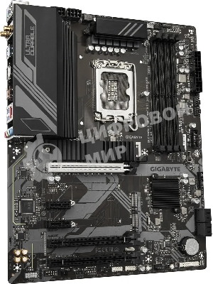 Материнская плата Gigabyte Z790 D AX, LGA 1700, Intel Z790, 4xDDR5, 4xSATA, 3xM.2, 1xPCI-E 5.0 x16, 1xPCI-E 4.0 x4, 2xPCI-E 3.0 x1, 1xHDMI, 1xDP, 1x 2.5Gb LAN, 4xUSB-A 3.2 Gen 1, 1xUSB-A 3.2 Gen 2, 2xUSB-A 2.0, 1xUSB-C 3.2 Gen 2, 3x3.5 мм, 7.1, ATX