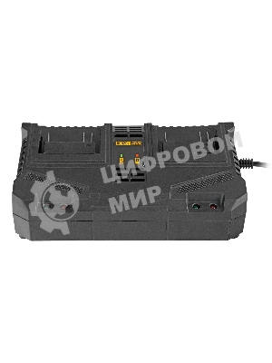 Устройство зарядное для аккумуляторов двухпортовое Denzel BCH-20-4.0x2, Li-Ion, 20 В, 4.0 А