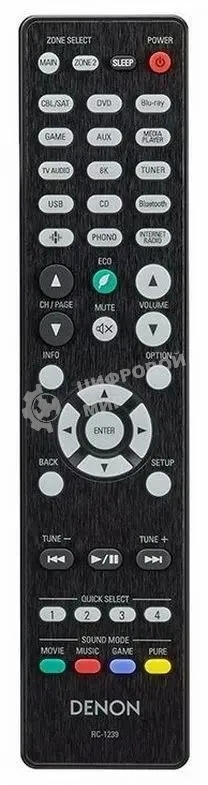 Ресивер AV Denon AVR-X3700H 9.2 черный