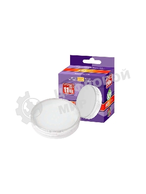 Лампа светодиодная JazzWay PLED-GX70 11Вт таблетка 3000К теплый белый GX70 950лм 230В