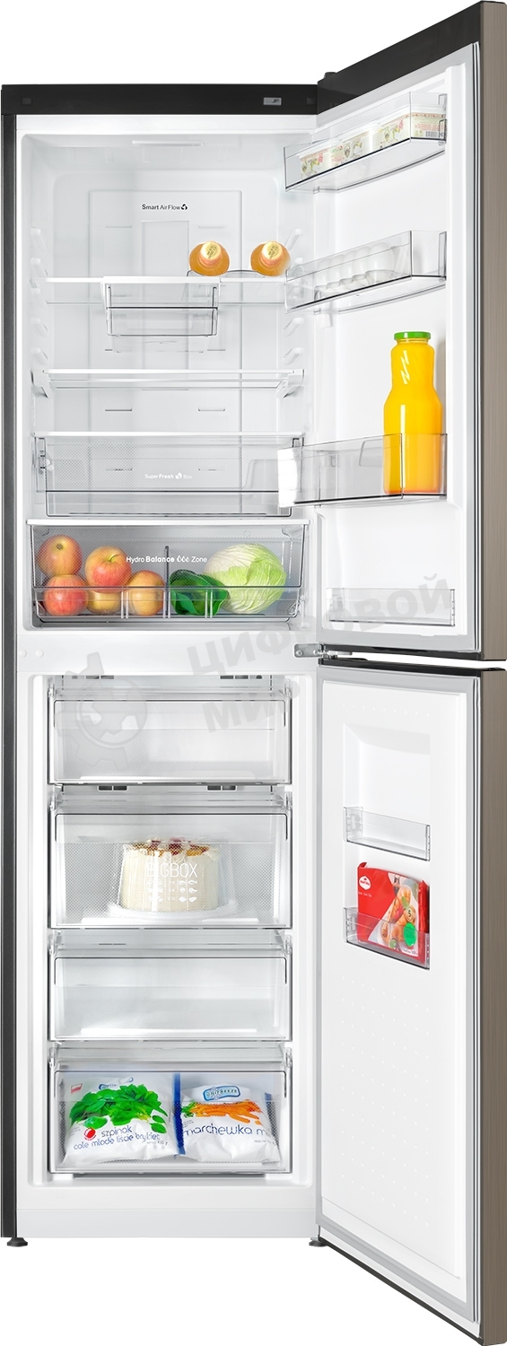 Холодильник Atlant ХМ-4625-199 ND бронзовый двухкамерный 211/125л морозилка снизу, No Frost