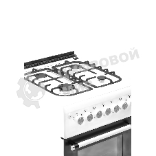 Комбинированная плита REEX RPF-50 WH 4 Газовые конфорки Электрическая духовка