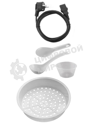 Мультиварка Endever Vita-121 черный/стальной, 5.0 л, 1000 Вт, кнопки, 25 программ