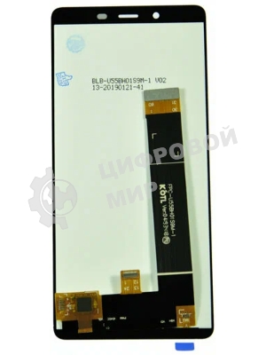 Дисплей для Nokia 1 Plus, черный
