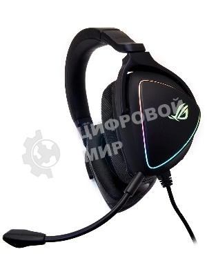 Гарнитура ASUS ROG Delta S чёрный, проводная, USB, подсветка