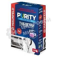 Таблетки для посудомоечных машин Maunfeld Purity Premium all in 1 MDT100PP (100 шт. в упаковке)