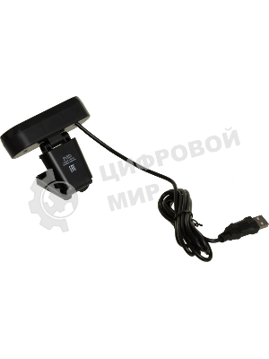 Веб-камера OKLICK OK-C008FH 1920x1080, 30 кадр/с, USB Type-A, микрофон (шумоподавление), автоматическая фокусировка, универсальное крепление
