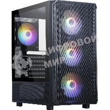 Компьютерный корпус Accord 3602 черный без БП ATX 2xUSB3.0 1xUSB3.1 audio bott PSU