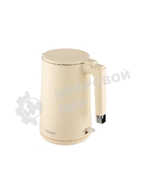 Чайник электрический Energy E-215 1.7л, двойной корпус, бежевый