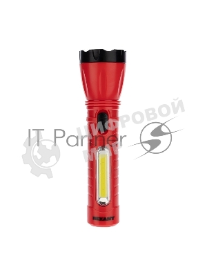 Фонарь рабочий/поисковый Rexant головной + боковой свет 1,5 Вт + 5Вт СОВ боковой, встроенный аккумулятор, зарядка напрямую от сети (евророзетка) 220 В