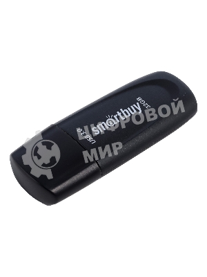 Флешка USB Smartbuy Scout Black (SB032GB3SCK), 32Gb, USB 3.0, R/W 100/40, черный