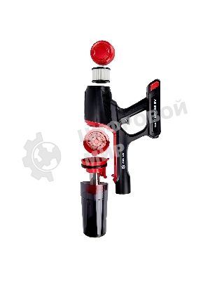 Пылесос вертикальный EVOLUTION Smart Clean VCF2212M черный/красный, питание от аккумулятора, 380 Вт, уборка сухая, пылесборник 0.4 л