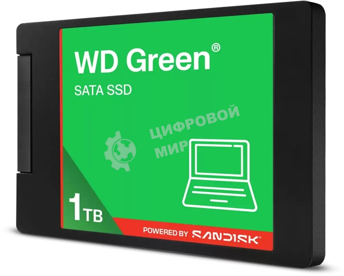 Накопитель SSD 1TB WD Green, 2.5