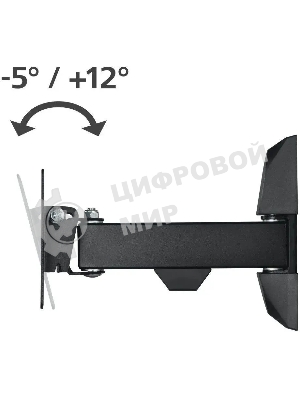 Кронштейн для телевизора Hama 00220820 черный, 10