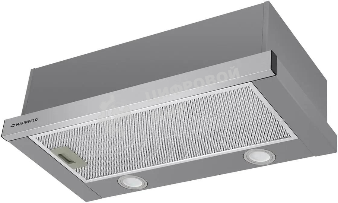 Вытяжка встраиваемая Maunfeld VS Light 60 нержавеющая сталь, 60 см, 520 куб. м/ч, 56 дБ