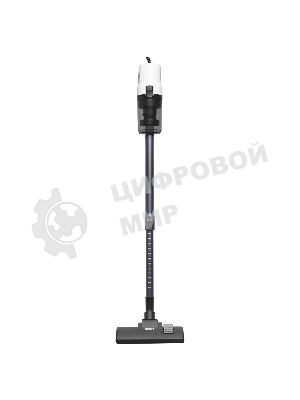 Пылесос вертикальный BBK BV2600 белый/черный, питание от сети, 170 Вт, уборка сухая, пылесборник 0.5 л