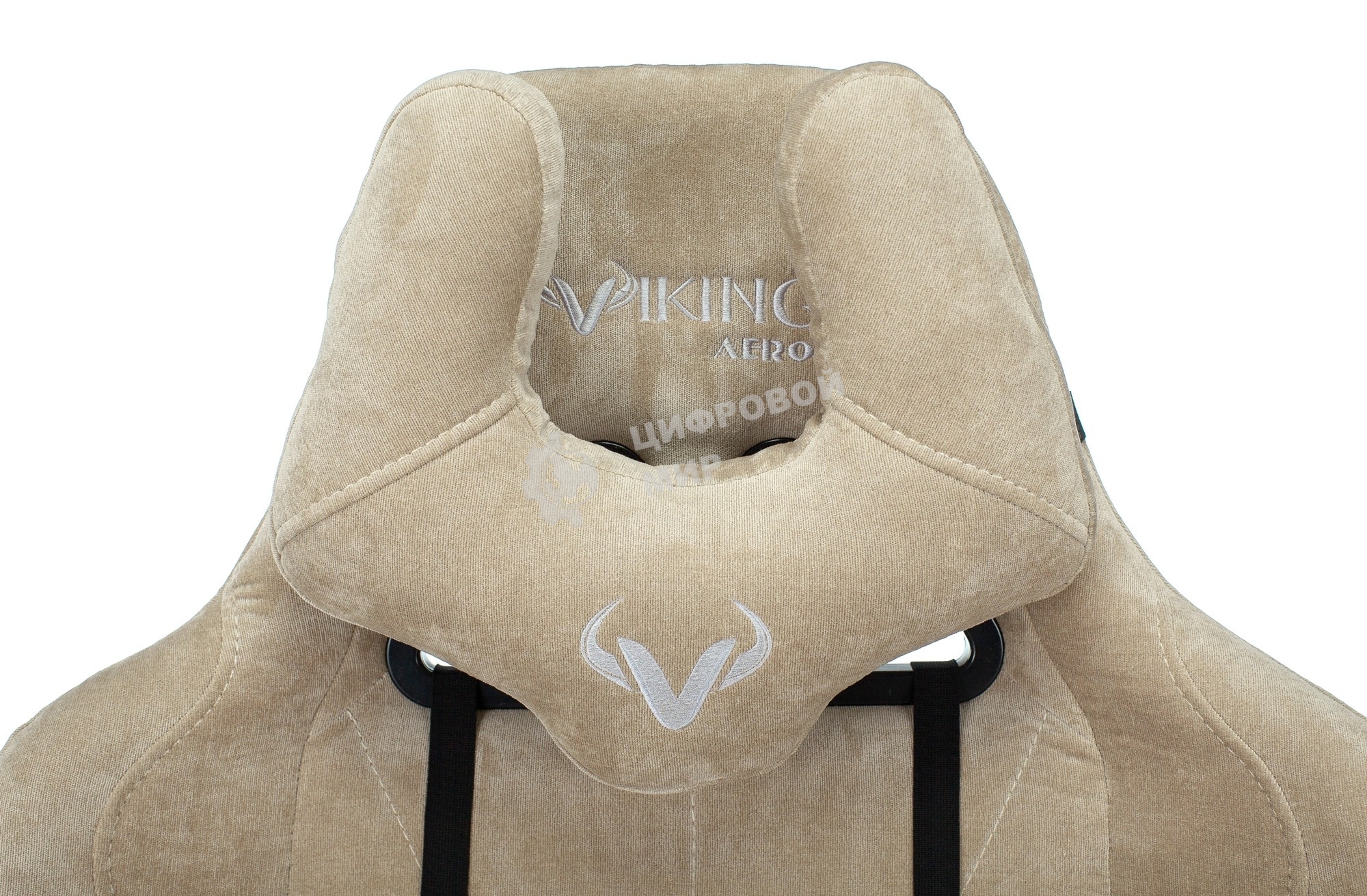 Кресло игровое Бюрократ VIKING KNIGHT LT21 FABRIC песочный крестовина металл/пластик