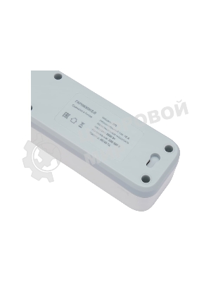 Сетевой фильтр Гарнизон EPS-5-W-2 5р, 2.0, 10А, 2 м, ур.защиты 2+, белый, пакет (21442)