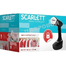 Отпариватель Scarlett SC-GS135S22 черный, 1600 Вт, 25 г/мин, 400 мл